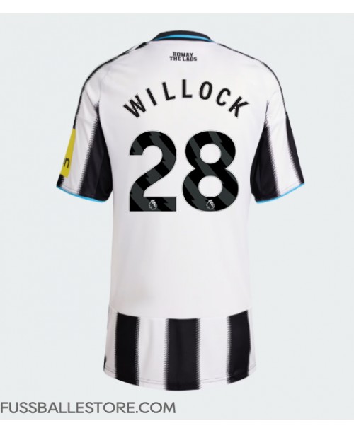 Günstige Newcastle United Joe Willock #28 Heimtrikot Damen 2025-26 Kurzarm Günstige Newcastle United Joe Willock #28 Heimtrikot Damen 2025-26 Kurzarm